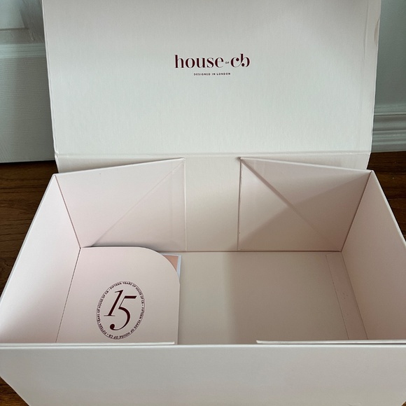 House of CB - Mademoiselle Black Tulle Midi Dress - Picture 2 of 6